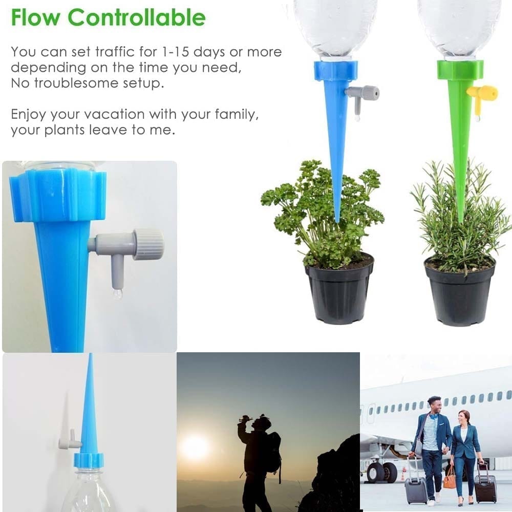 36/24/12 pcs special device for auto drip irrigation by a simple bottle