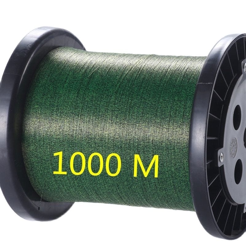 1000m super strong carp fishing invisible line. speckle 3d camouflage sinking thread fluorocarbon.