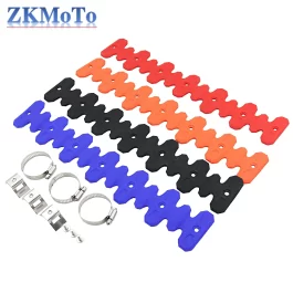Motorcycle 220mm 400mm Exhaust Heat Shield, Cover Guard