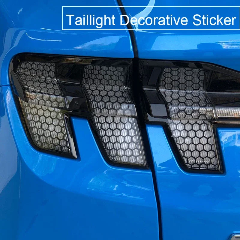 Tail light sticker for ford mustang mach-e