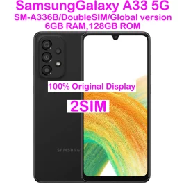 טלפון חכם סמסונג גלקסי A33 5G משומש