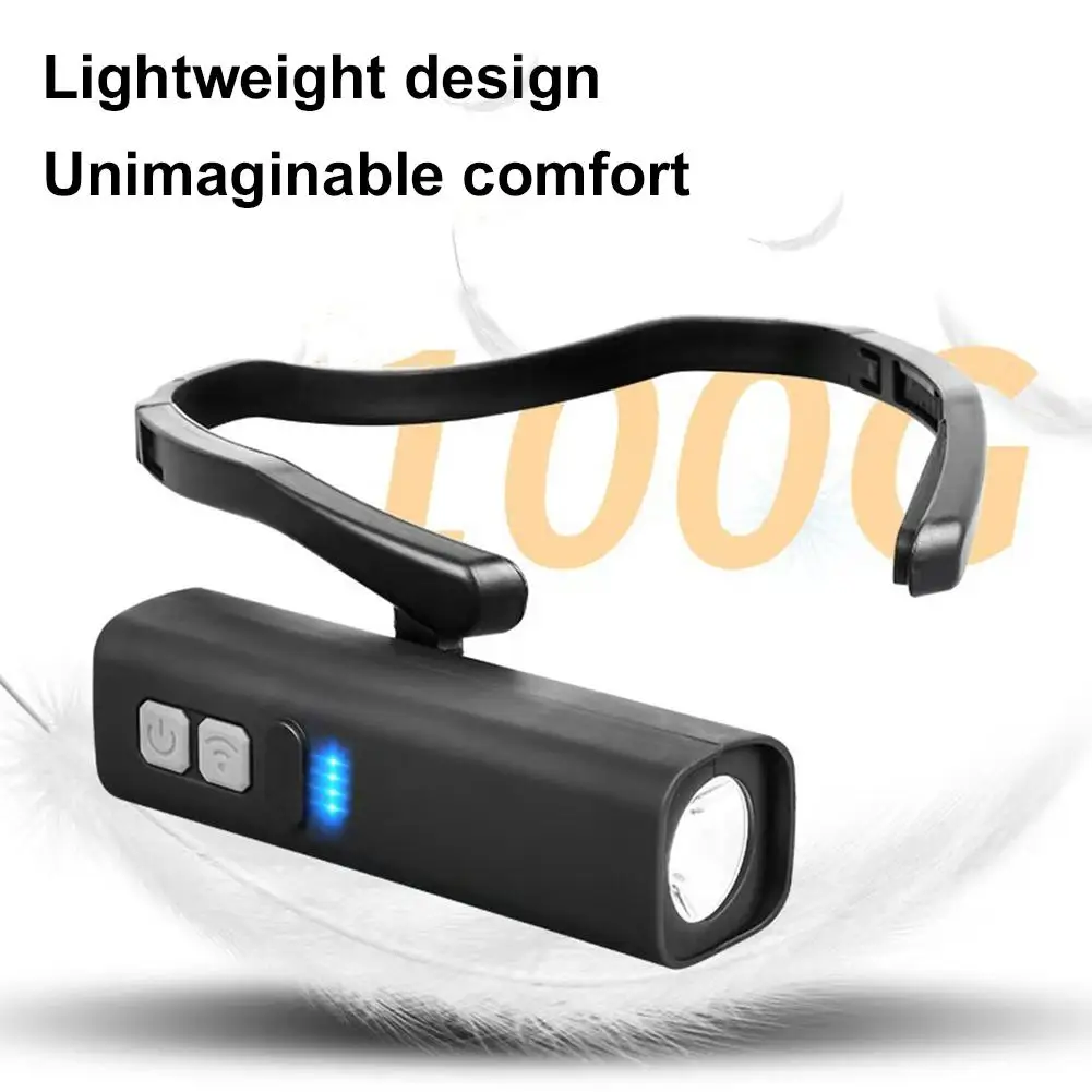 פנס ראש LED עמיד במים לדיג וקמפינג