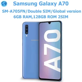 טלפון חכם סמסונג גלקסי A70 עם מסך 6.7 אינצ’ 2SIM