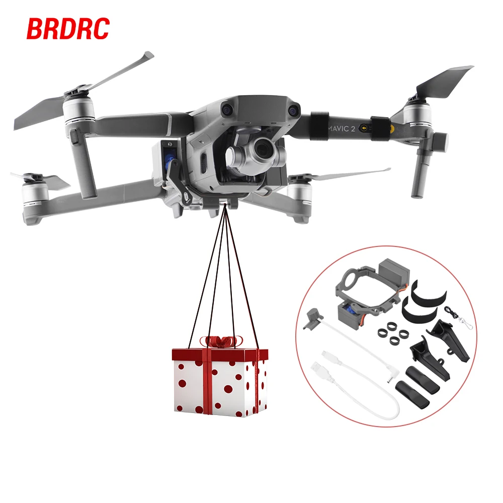 מערכת איירדרופ לדיג עם רחפני DJI