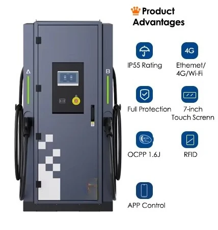 עמדת טעינה לרכב חשמלי 90KW