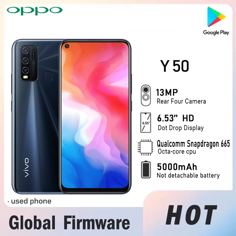 סמארטפון VIVO Y50 במצב טוב