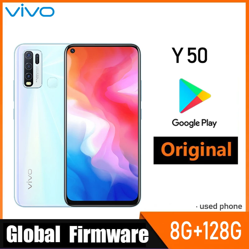 סמארטפון VIVO Y50 בצבע שחור