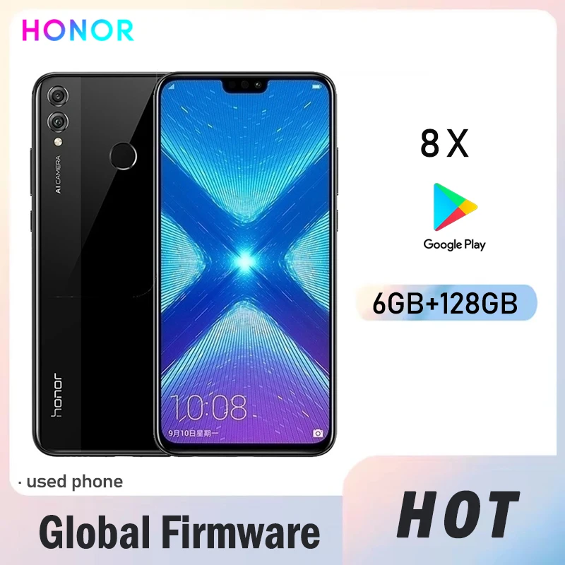 סמארטפון Honor 8X עם מצלמה 20MP