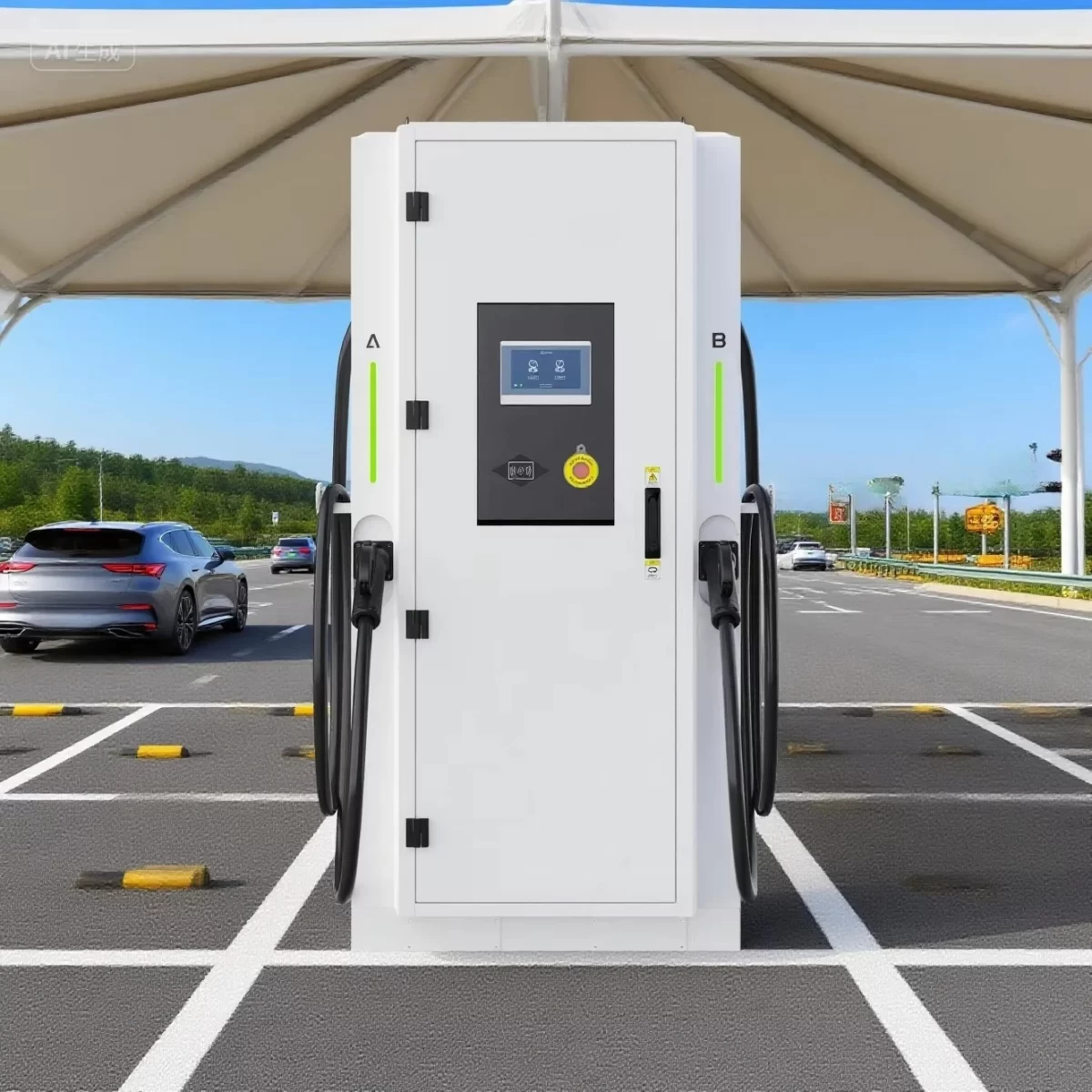 עמדת טעינה לרכב חשמלי 90KW