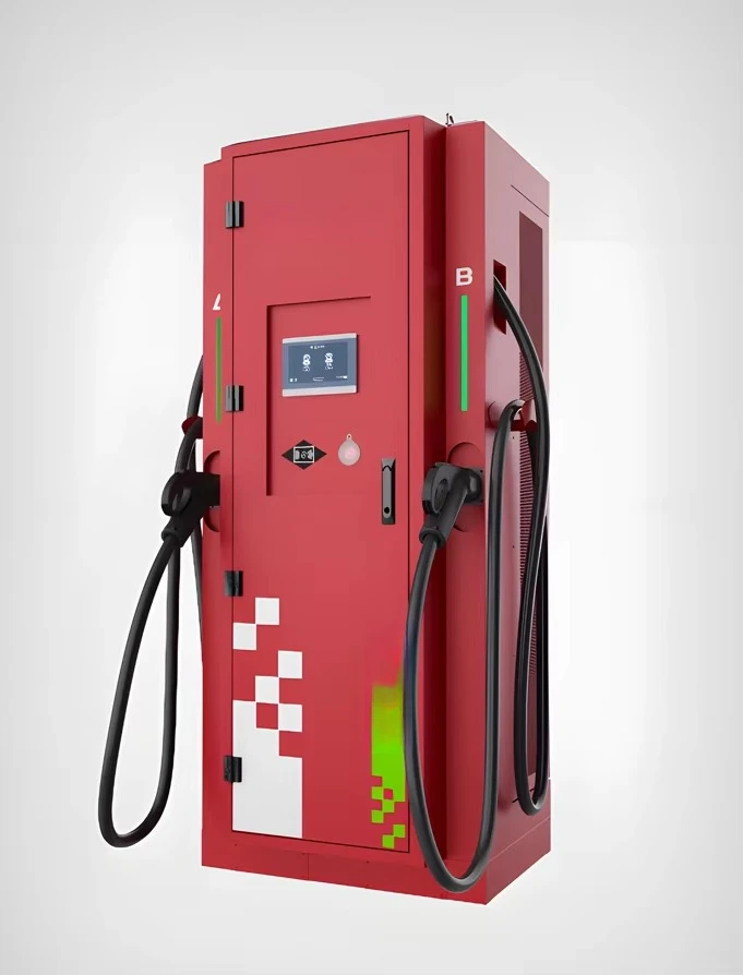 עמוד טעינה חשמלי 80kW עם שני חוטים