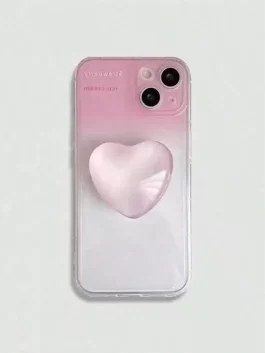 מחזיק טלפון מתקפל בצורת לב – מתאים ל-iPhone ואנדרואיד