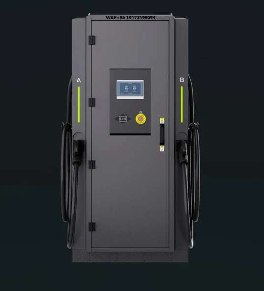 עמוד טעינה חשמלי 80kW עם שני חוטים