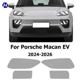פילם מגן לפנסי רכב פורשה מקאן EV 2024-2026