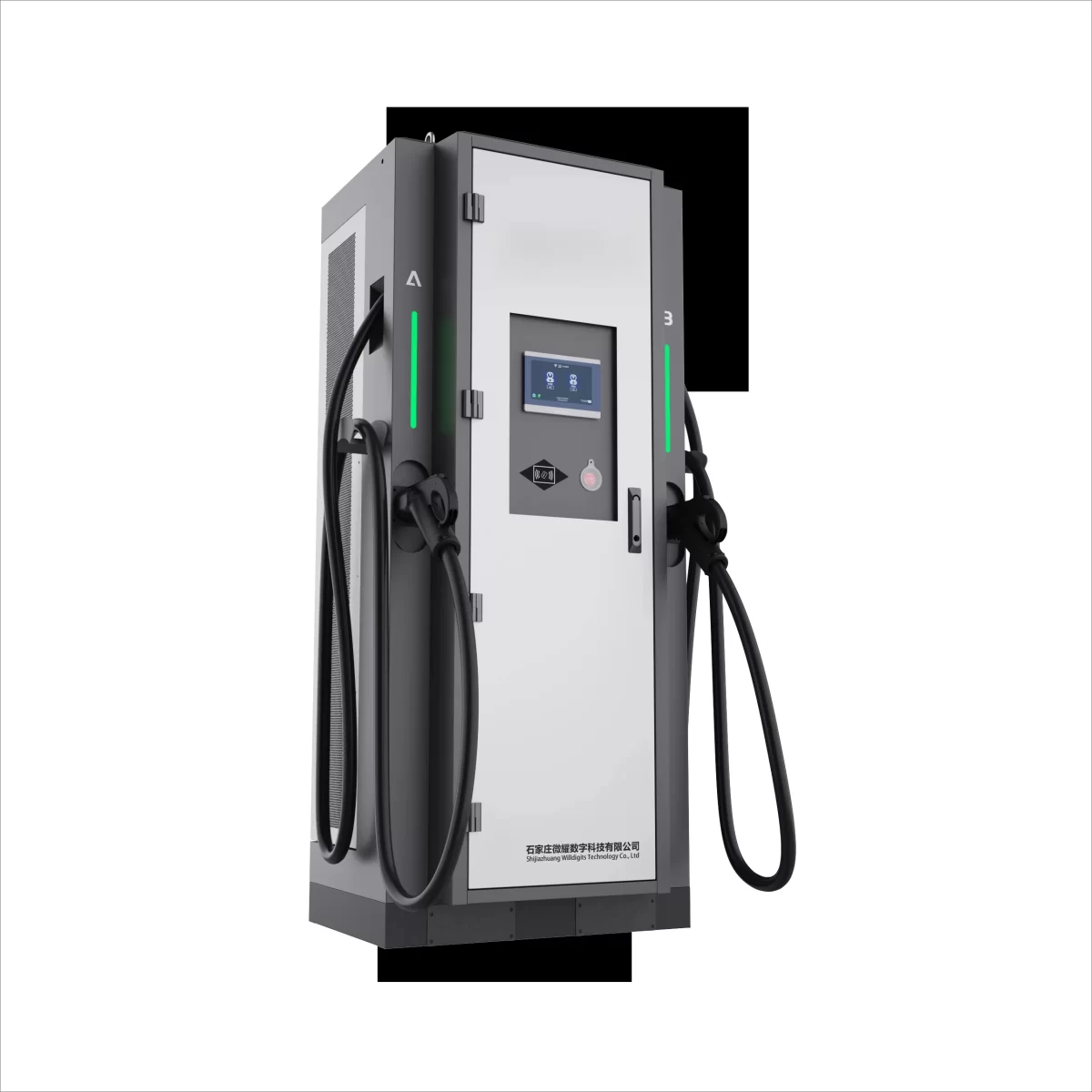 עמוד טעינה חשמלי 80kW עם שני חוטים