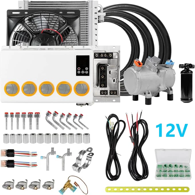 ערכת מיזוג אוויר חשמלית 12V לרכבים