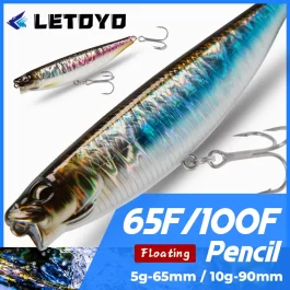ל lure דיג LETOYO 65mm 5g/90mm 10g