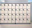 Lockers,Storage,Modern,Furniture,In,A,Locker,Room,Of,School,