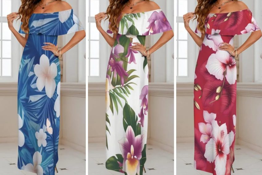 hawaiian dresses